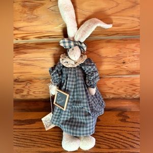 Handmade rabbit with stand
